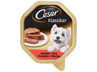 Cesar Vanička pre psov s hovädzím a pečeňou 150 g