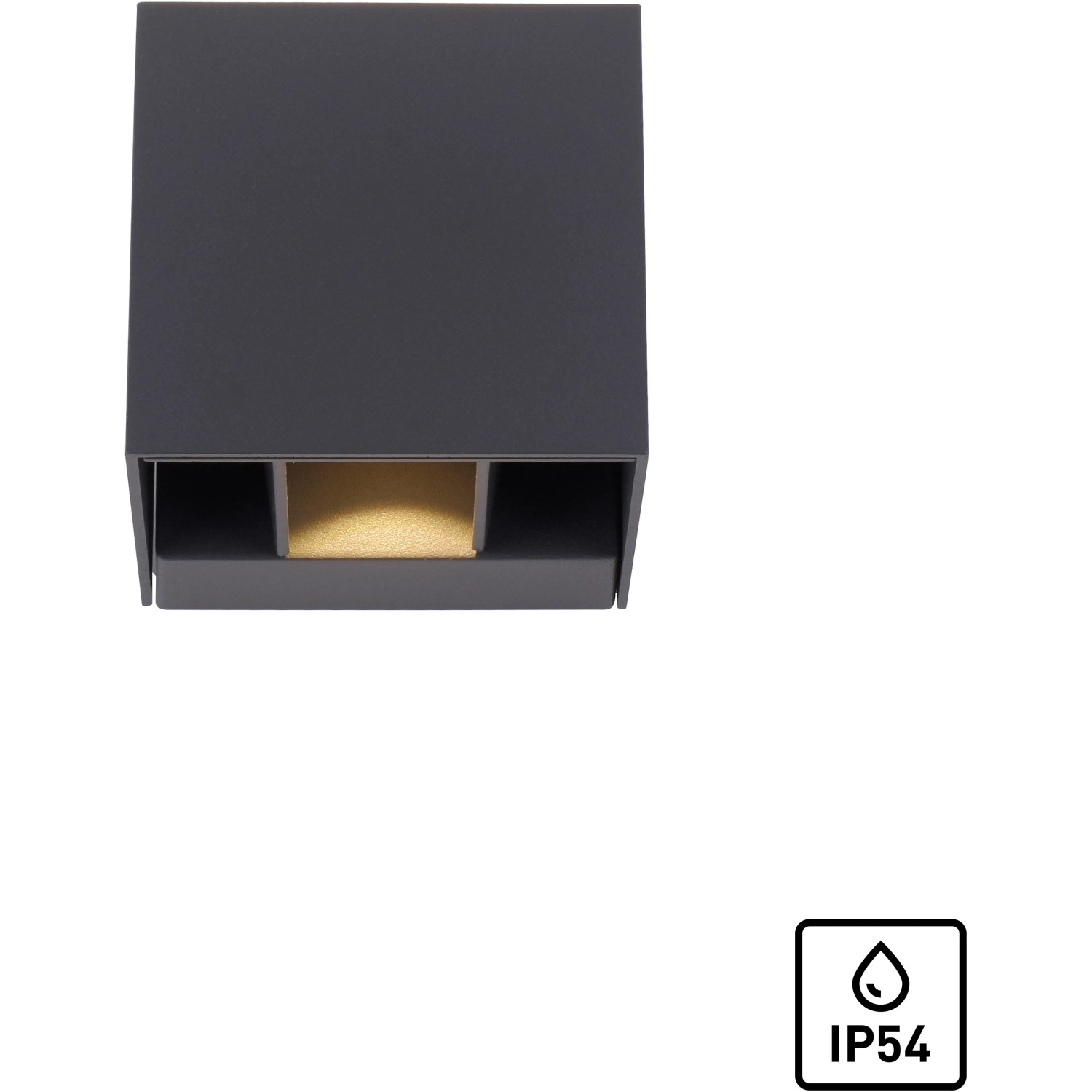 E-shop Paul Neuhaus LED nástenné svietidlo Block 6,5 W 420lm 3000K 93 x 98 x 91 mm