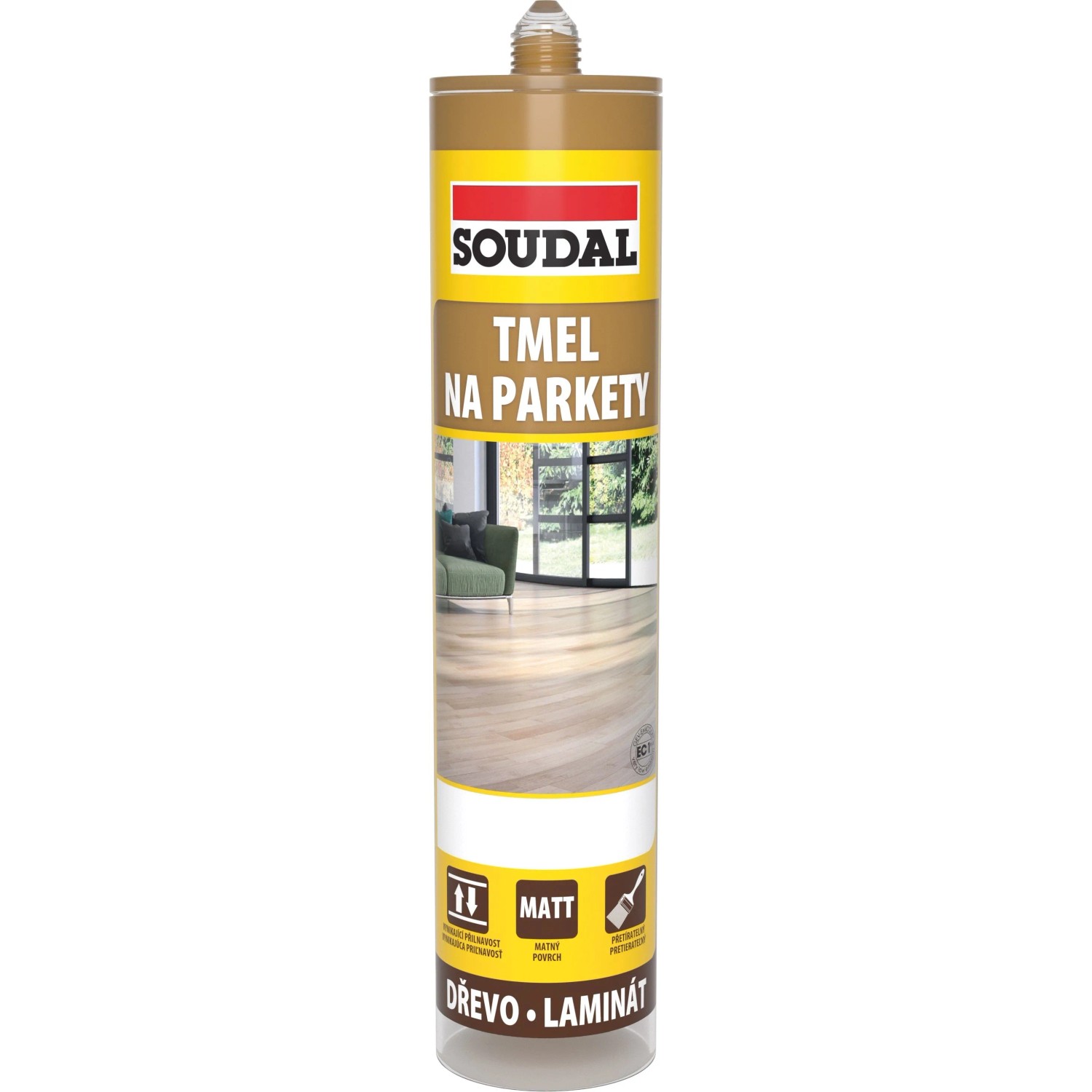 E-shop SOUDAL Tmel na parkety čerešňa 280 ml