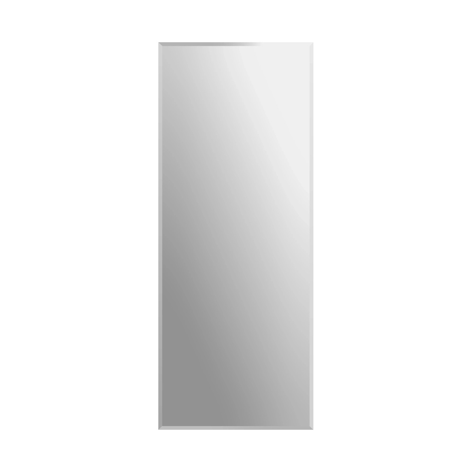 E-shop Kristall-Form Zrkadlo Gennil s fazetou strieborné 40 x 100 cm