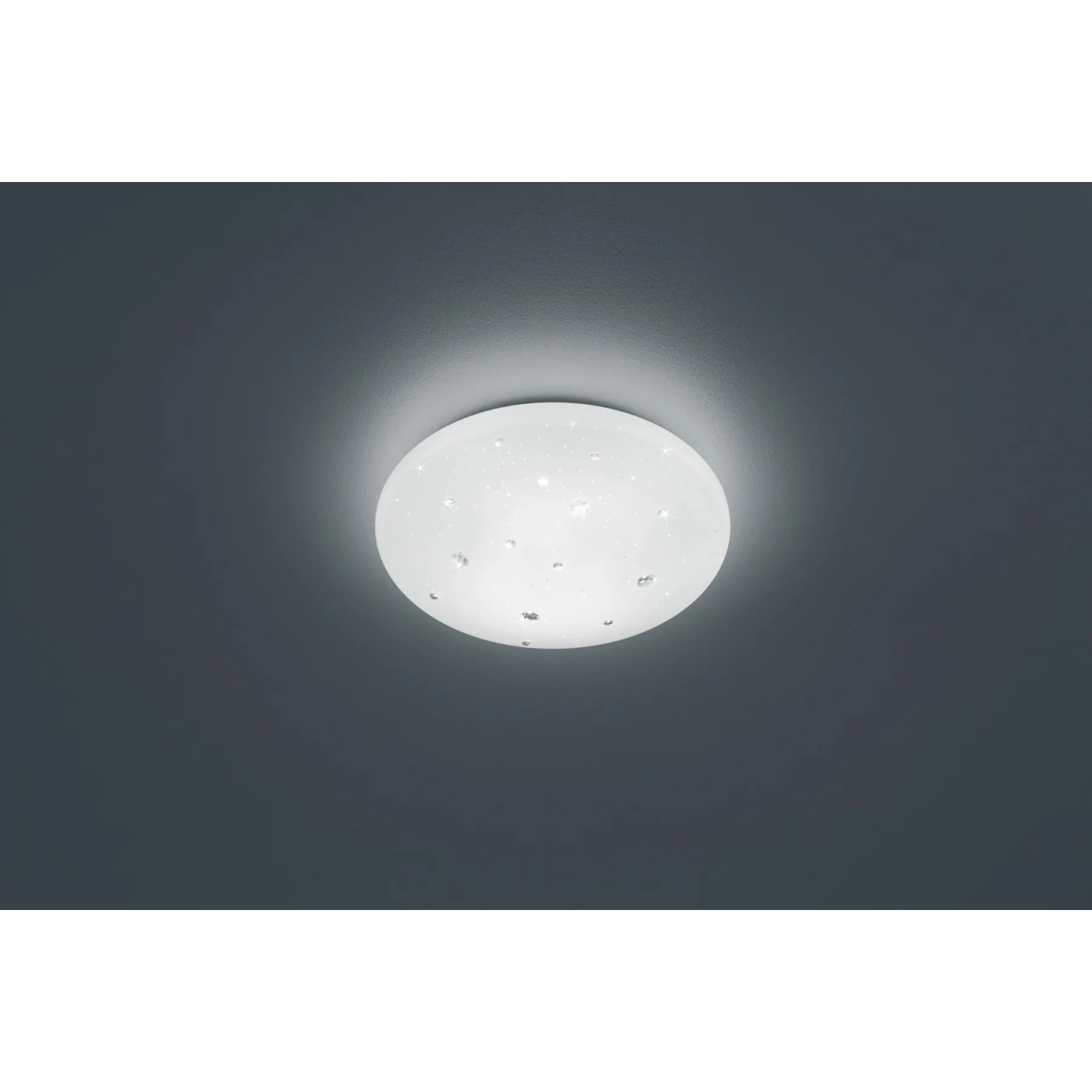 E-shop Stropné LED svietidlo Achat biele 1-ramenné 11,5 W 1 000 lm