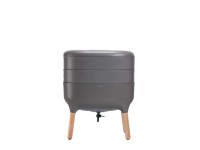 Plastia Vermikompostér Urbalive svetlo antracitová 60,5 x 50,5 x 38 cm Plastia Vermikompostér Urbalive svetlo antracitová 60,5 x 50,5 x 38 cm