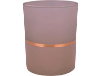 Svietnik na čajové sviečky Modern Antique sklenený krémový