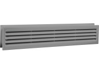 VLC Kúpeľňová vetracia mriežka svetlo sivá 453 x 90 x 34 mm