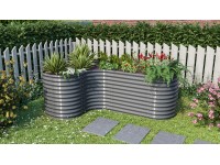 Vitavia Rozšírenie vyvýšeného záhonu Curve 858 granit 80 x 80 x 85,8 cm Vitavia Rozšírenie vyvýšeného záhonu Curve 858 granit 80 x 80 x 85,8 cm