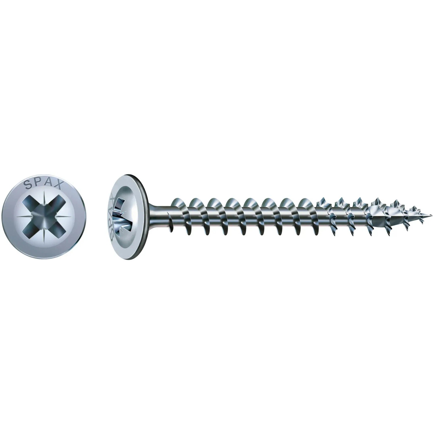 E-shop Spax Uni skrutka tal.hlava PZ/Z2 pln.závit Wirox 3 x 20 mm 100 ks