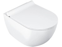 RAVAK Závesné WC Uni Chrome RimOff biele RAVAK Závesné WC Uni Chrome RimOff biele