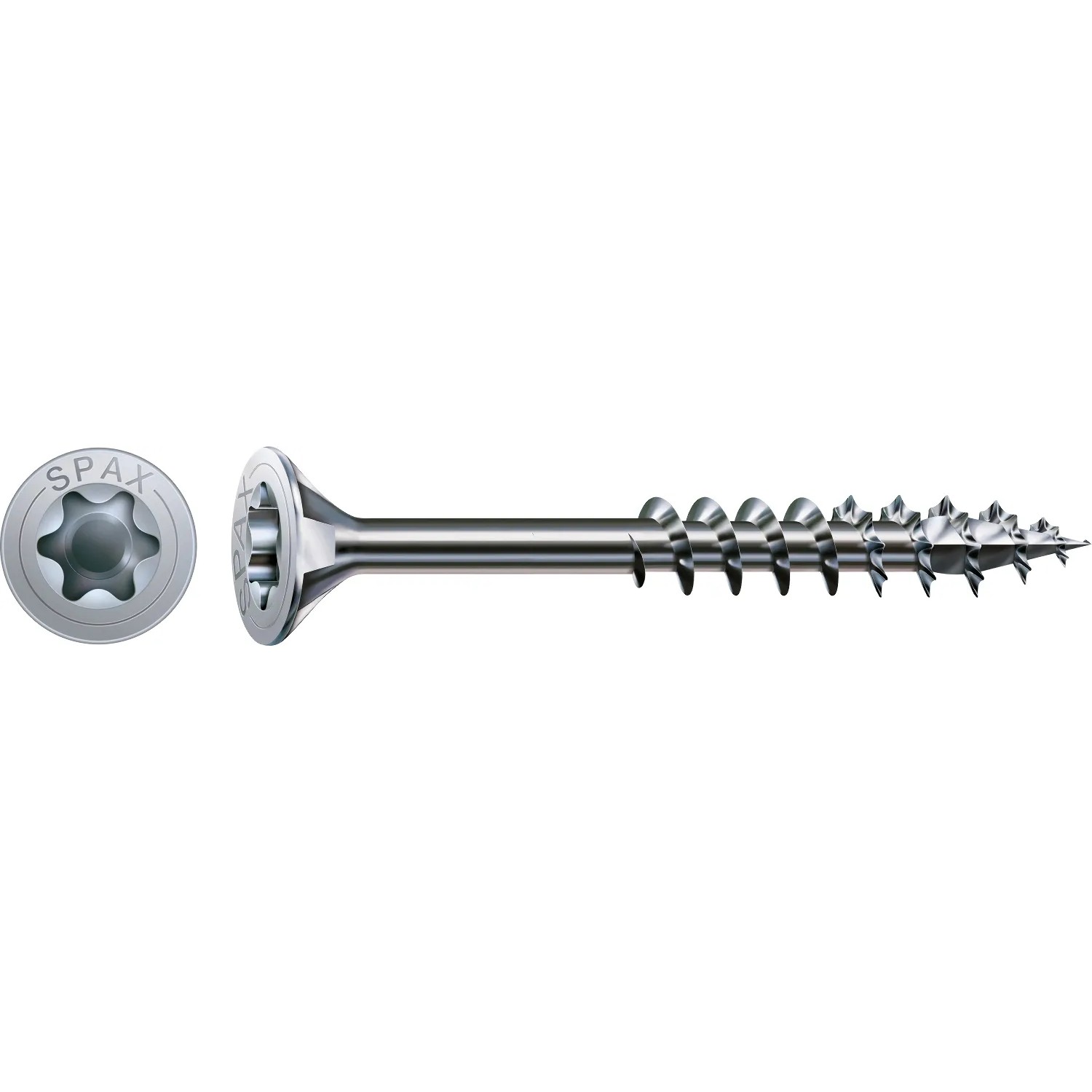 E-shop Spax Uni skrutka zápust.hlava T-Star+ T20 4CUT čiast.závit Wirox 45x45 mm 400ks