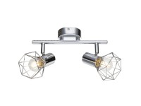 GLOBO 2bodové svietidlo XARA I chróm E14 40 W 255 x 93 x 150 mm