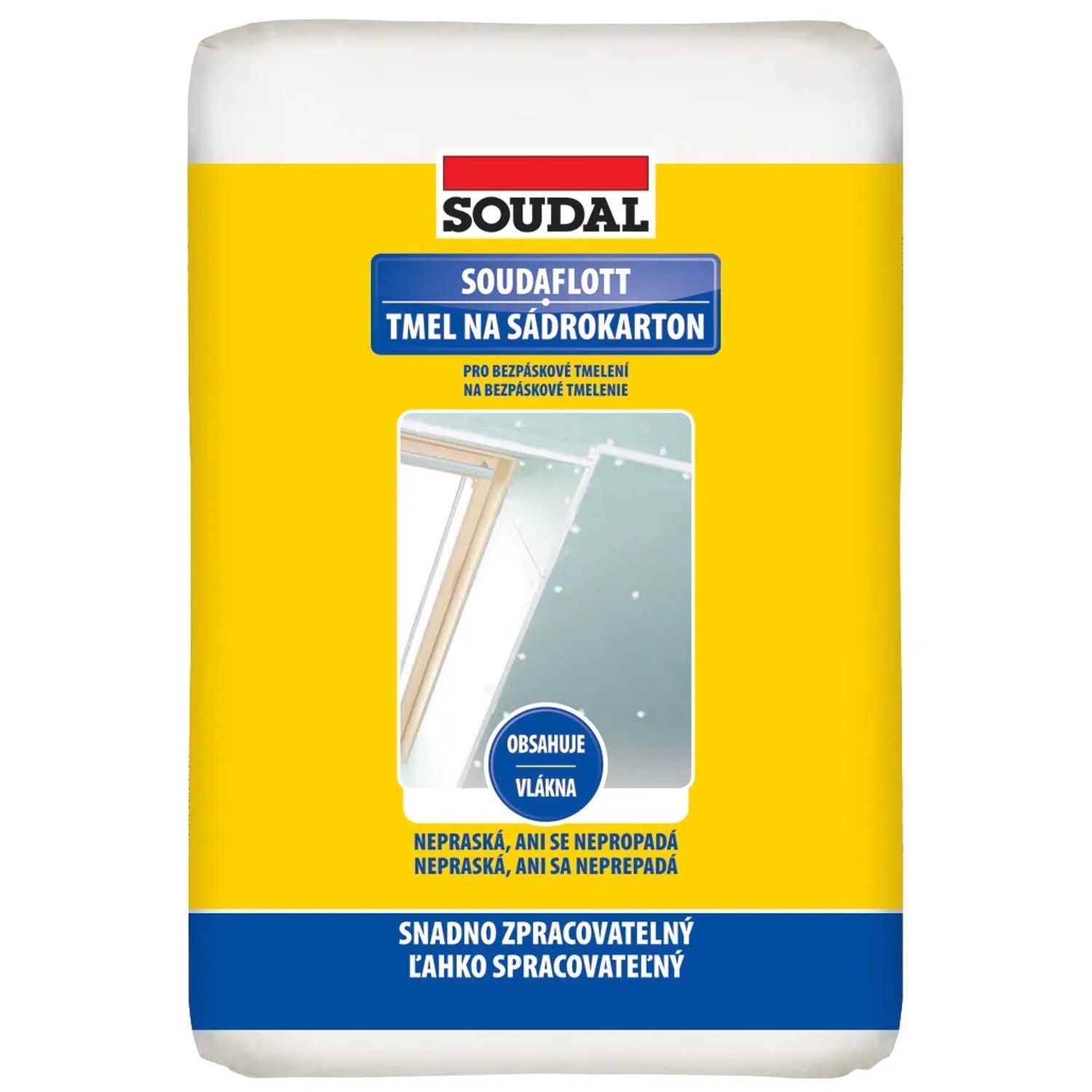 E-shop SOUDAL Sadrová omietka hladká Finish 5 kg