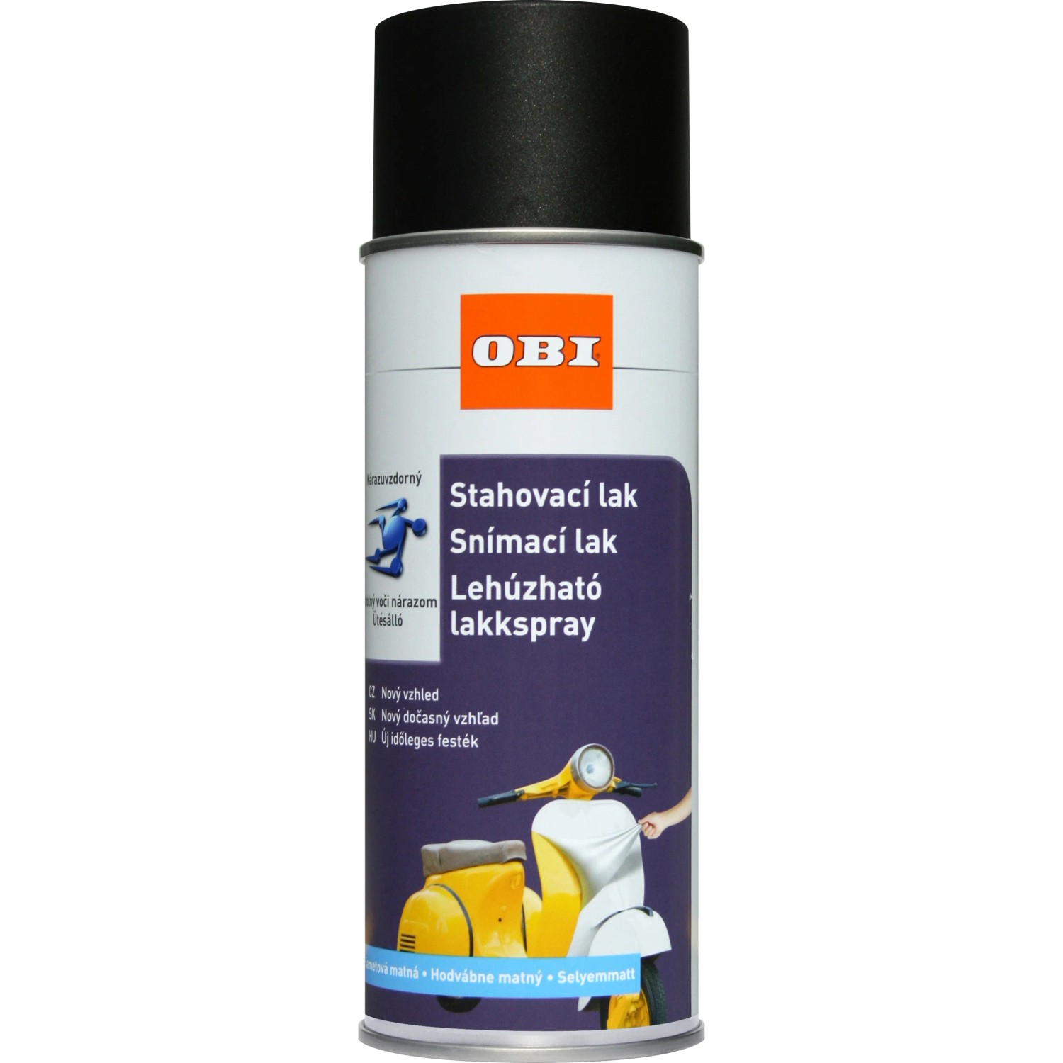 E-shop OBI Lak sťahovací čierny 400 ml