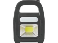 Pracovné vreckové svietidlo COB, čierna