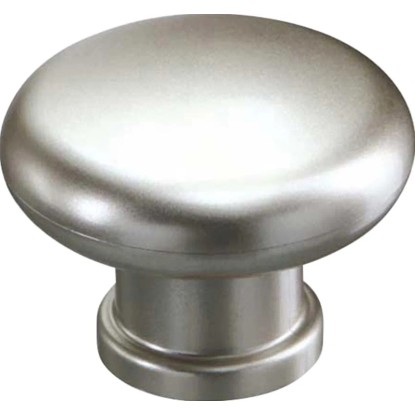 Gombík 0385 plast niklovaný 40 x 40 x 30,5 mm