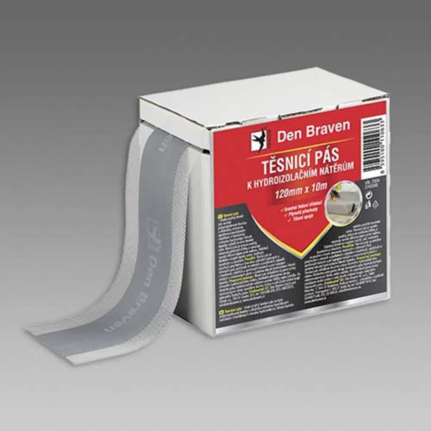 E-shop Den Braven Tesniaci pás Profi 120 mm x 10 m