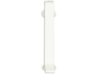 Fuchs Design Hliníkový sokel - spojka, práškovo lakovaná biela, 6 cm
