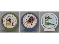 Koopman Budík s detským motívom, rôzne druhy, 15 x 16 x 3,7 cm