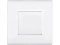 EVIAN Striedavý vypínač biely
