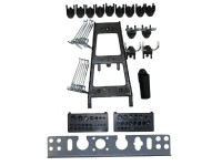 Küpper Súprava držiakov 73000 pre dierované steny 30dielna