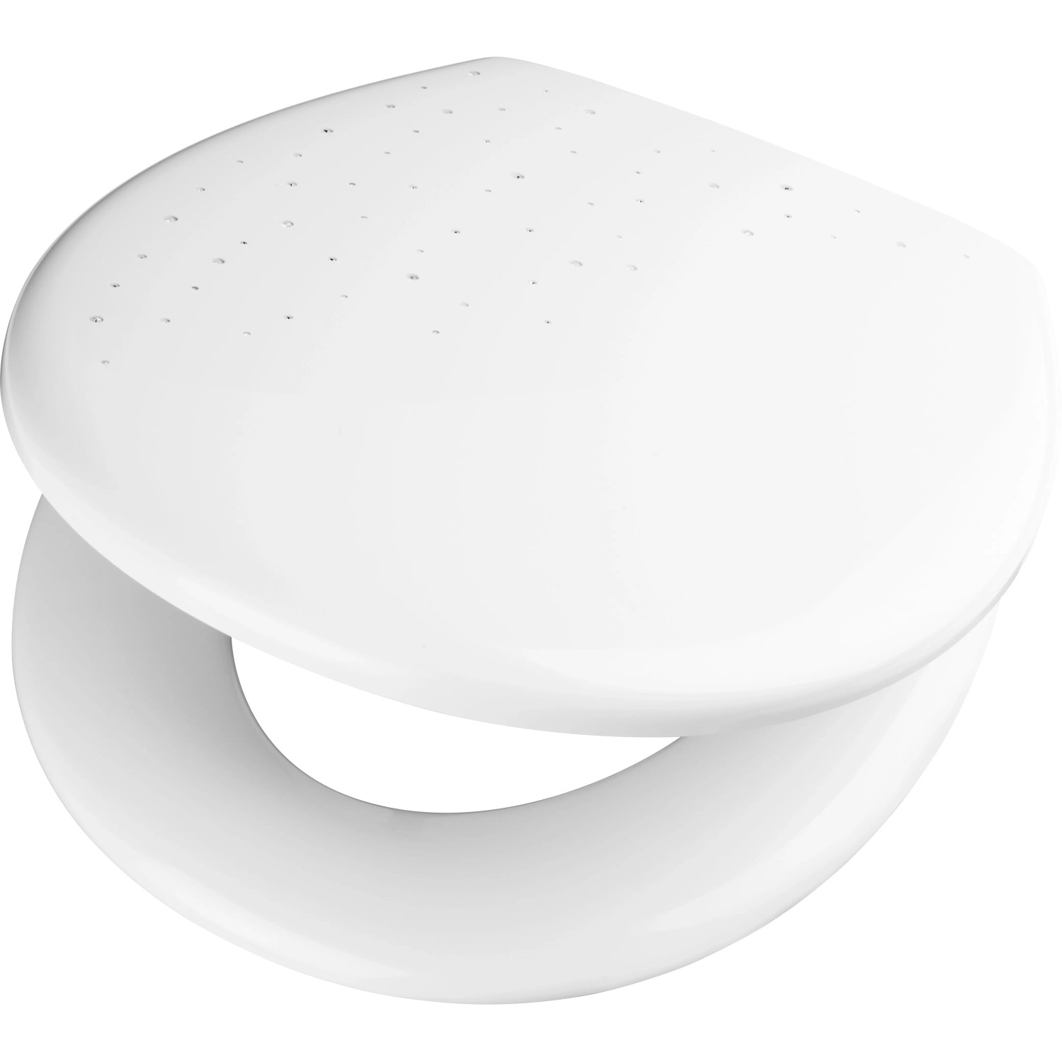 E-shop baliv WC sedadlo Cochico duroplast SoftClose, kovové závesy, biela s trblietkami