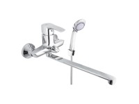 Rubineta Nástenná vaňová batéria Trento-11/C s príslušenstvom, 150 mm, chróm