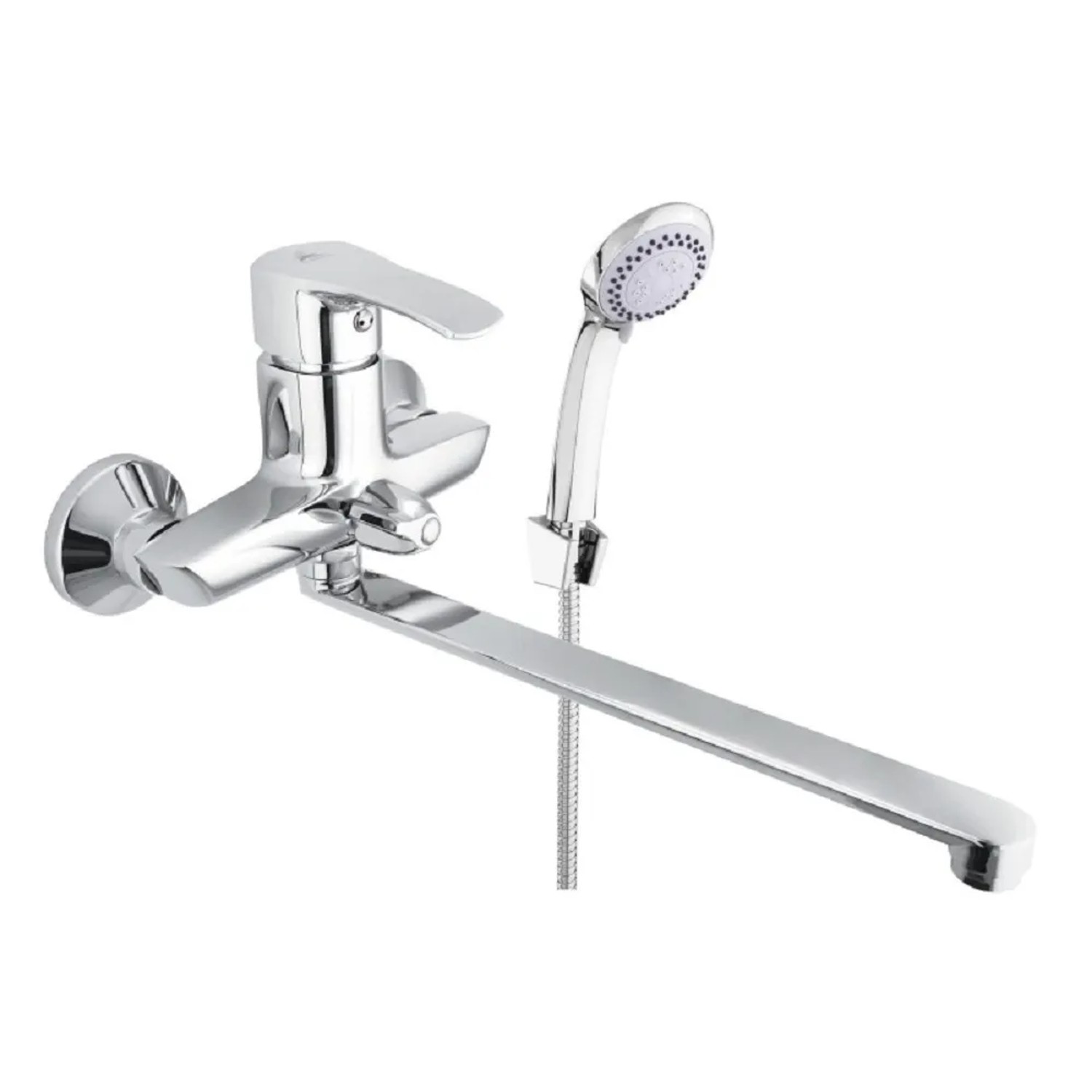 E-shop Rubineta Nástenná vaňová batéria Trento-11/C s príslušenstvom, 150 mm, chróm