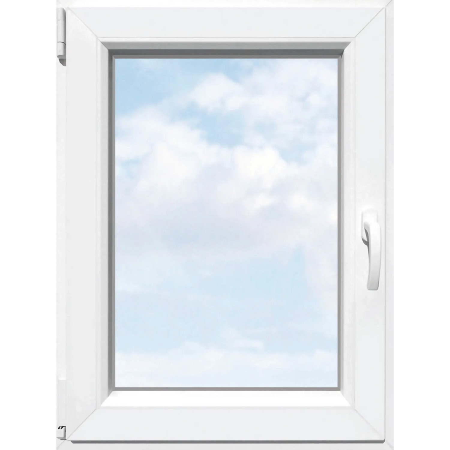 E-shop TeraGlass Okno plastové 4-komorové, 2-sklo, biele, 1200 x 1200 x 60 mm, Ľ