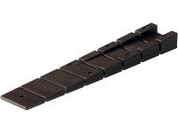 Hettich Podkladací ulamovací plastový klin hnedý, 4 ks