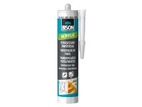 BISON Tmel silikónový ACRYLIC UNIVERSAL, biely, 280 ml