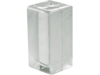 Fuchs Design Luxfera Crystal Collection lesklá, číra, 5 x 10 x 5 cm Fuchs Design Luxfera Crystal Collection lesklá, číra, 5 x 10 x 5 cm