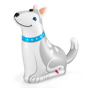 Zavlažovač Bestway Happy Husky, nafukovací husky pre deti od 2 rokov.