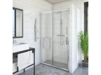 ROLTECHNIK Sprchové dvere do niky PXD2N 1200 Brillant posuvné, transparentnné