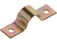 Potrubná spona nažlto pozinkovaná 23 mm x 20 mm