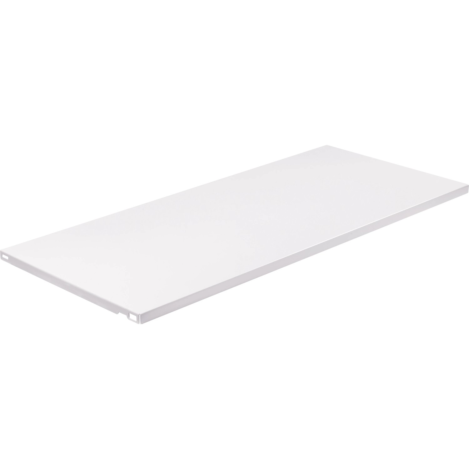 E-shop OBI Oceľová polica 80 cm x 40 cm biela, 2 ks