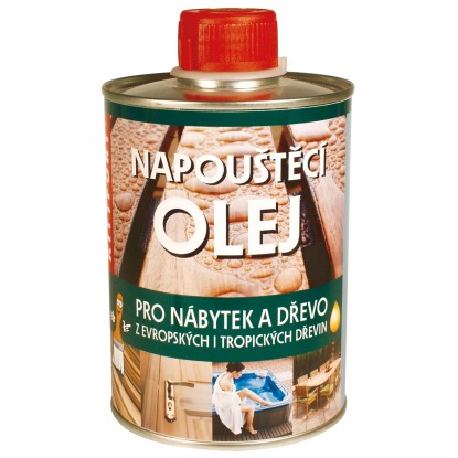 Kittfort Napúšťací olej prírodný 500 ml