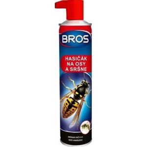 BROS Insekticídny sprej proti osám a sršňom.