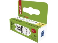 EMOS Halogénová žiarovka JC 30W G9 2700K 340lm
