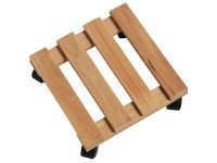 OBI Vozík pod kvetináč 25 x 25 cm buk