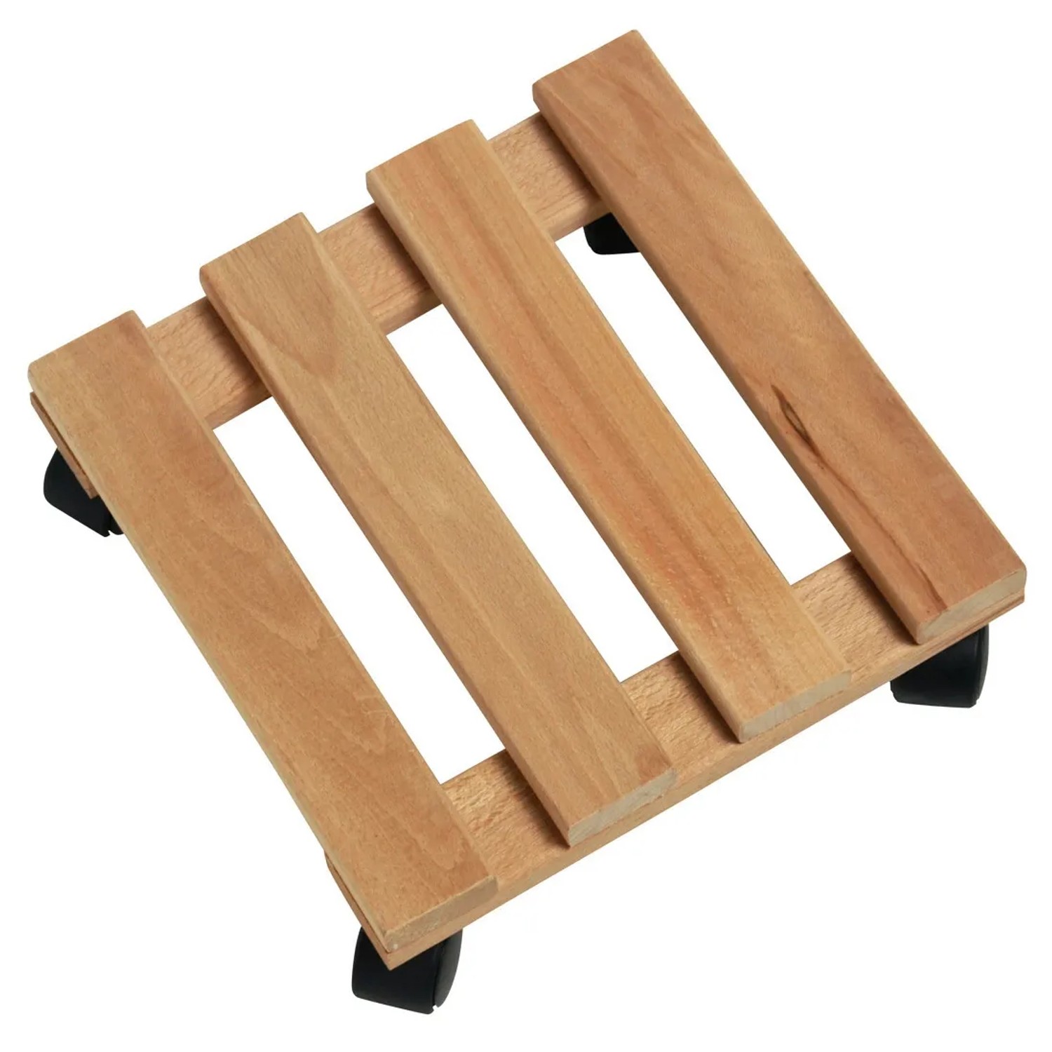 E-shop OBI Vozík pod kvetináč 25 x 25 cm buk