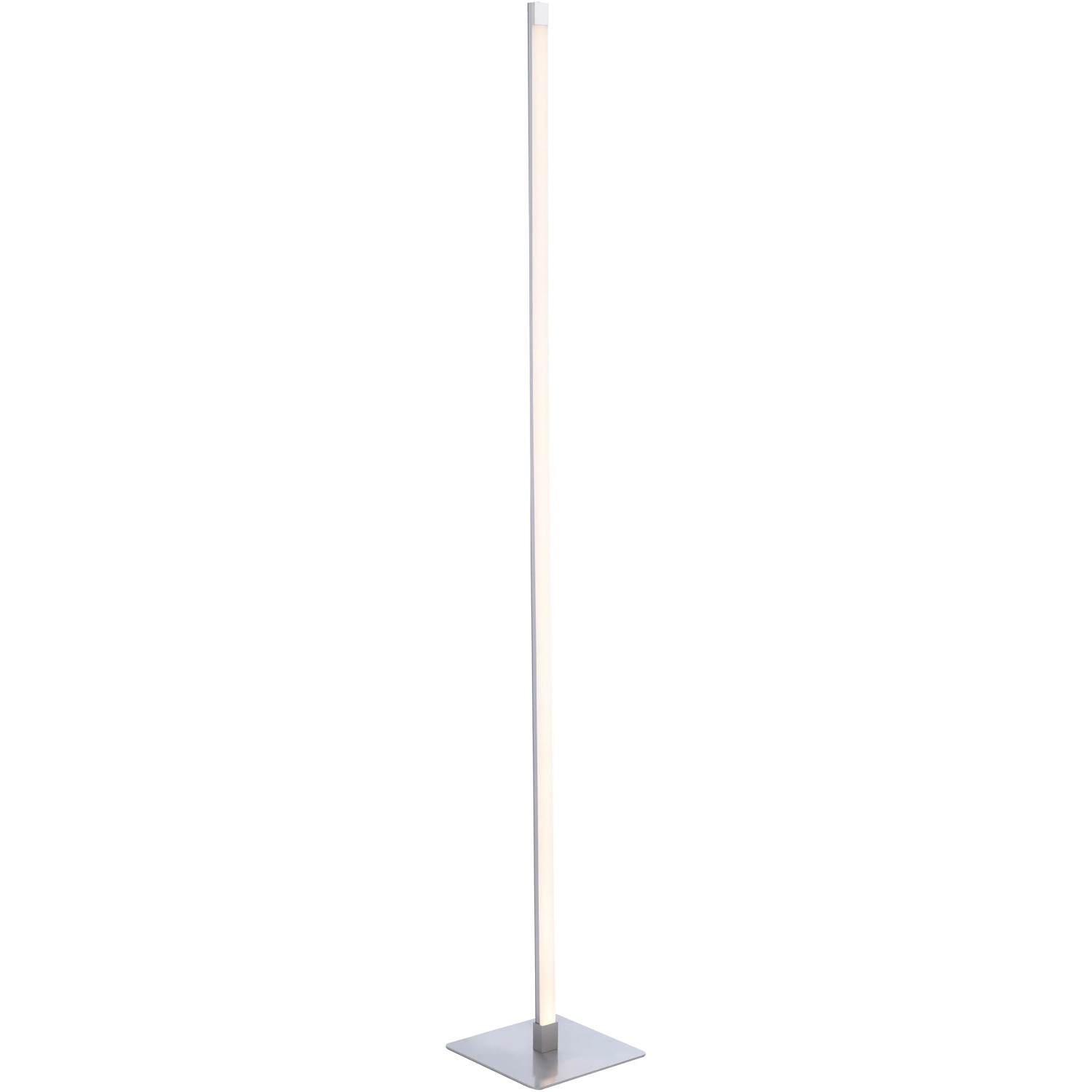 E-shop SellTec Stojaca LED lampa Bella, 11W, 1250 lm, 3000K, oceľová, 150 cm