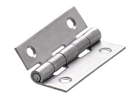 Hettich Nábytkový záves slim, matný nerez, 40 x 25 x 1 mm