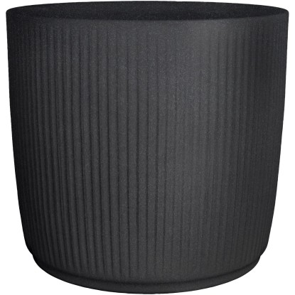 Scheurich Kvetináč Linetto Stony Black, pr. 28,6 cm