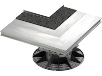 GS Terrassen Montážny klip, alu hrana, vnút. roh, pokládka dosiek s terčmi 1 ks