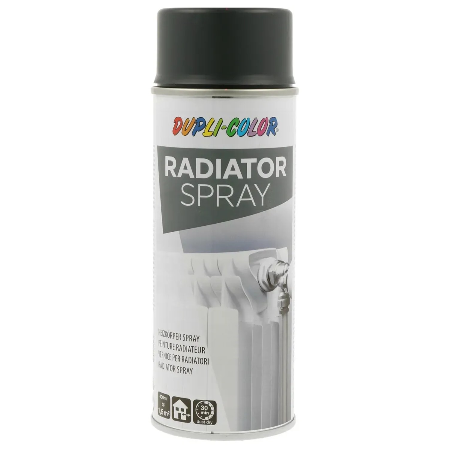 E-shop Dupli-Color Radiátor sprej antracitová sivá RAL7016 matná, 400 ml