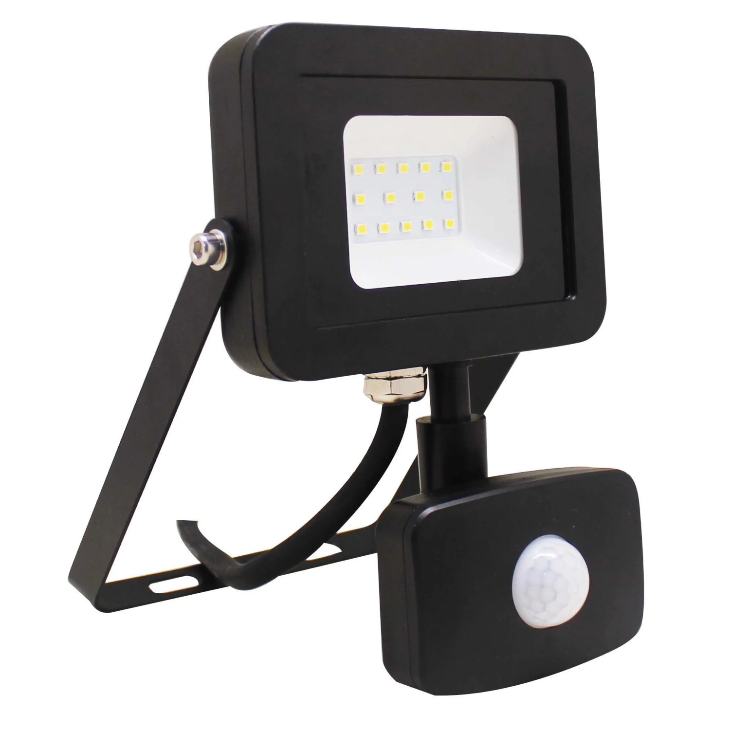E-shop GAO LED bodový reflektor Slim s pohyb.senzorom 10W 900lm 4000K 131,4x190,8x57 mm