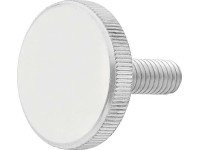 Ryhovaná skrutka M5 x 20 mm bielo pozinkovaná - na váhu