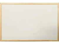 Bondecor Magnetická tabuľa nástenná biela 80 x 60 cm