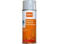 OBI Lak v spreji vysoko lesklý RAL 9016 dopravná biela 400 ml
