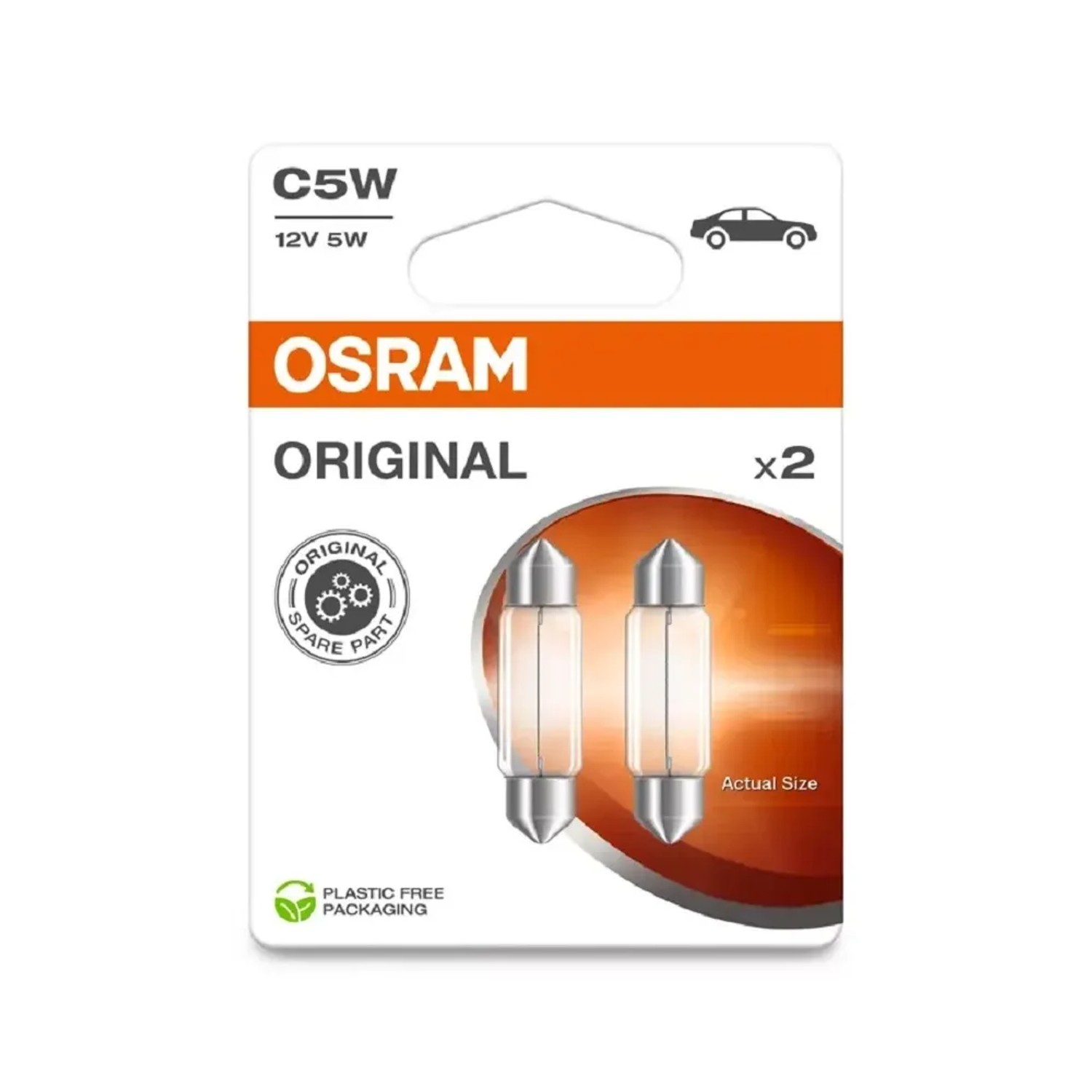 E-shop OSRAM Pomocná autožiarovka Original - Festoon 6418, 5W, 12V, 2 ks (BLI ECO)