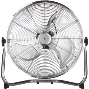 Podlahový ventilátor, priemer 45 cm, 110 W, kovové puzdro, 3 rýchlosti.