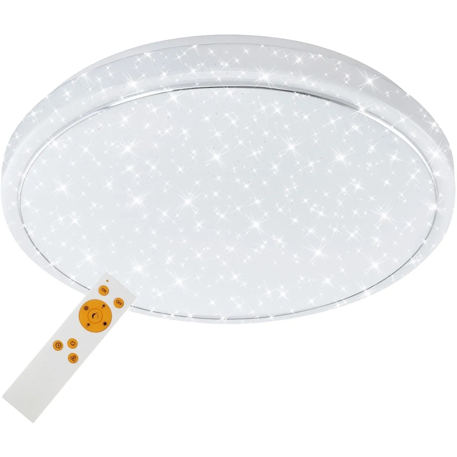 E-shop BRILO LED stropné svietidlo STAR 48 W, 4000 lm, 3000-6500 K, pr. 560 x 100 mm